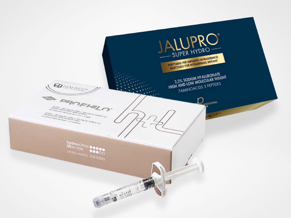 Jalupro Super Hydro and Profhilo products